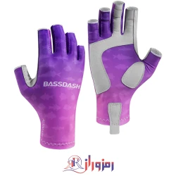 دستکش ماهیگیری زنانه بدون انگشت bassdash